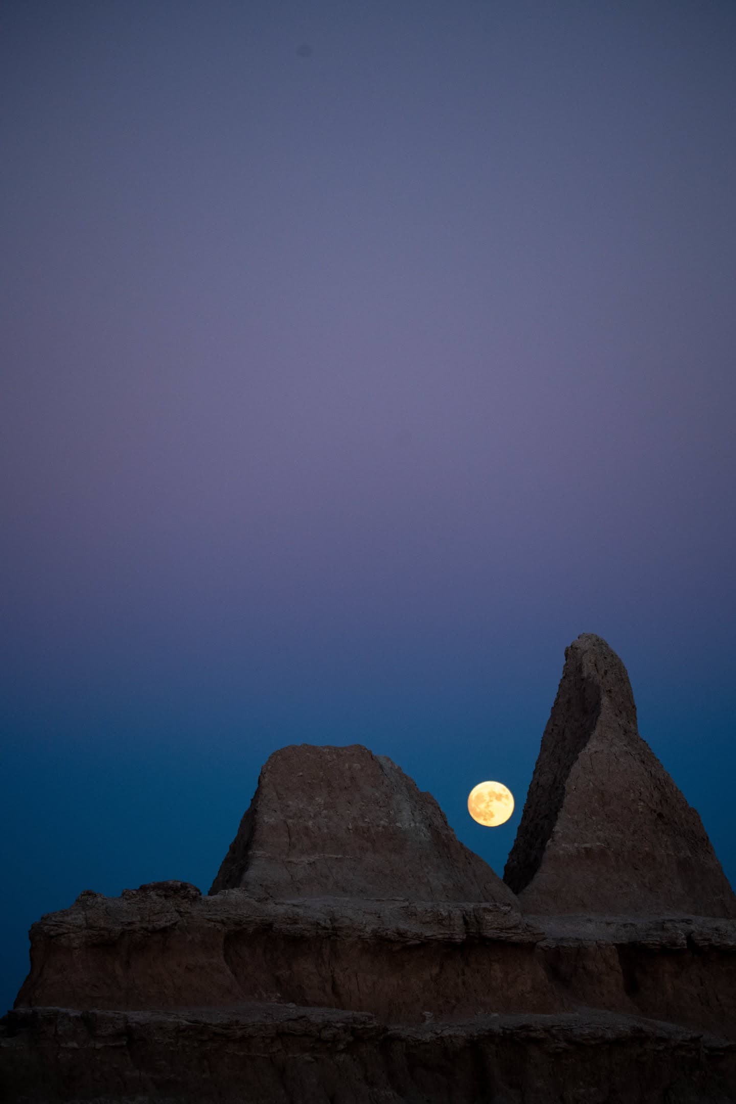 Moonrise, Badlands