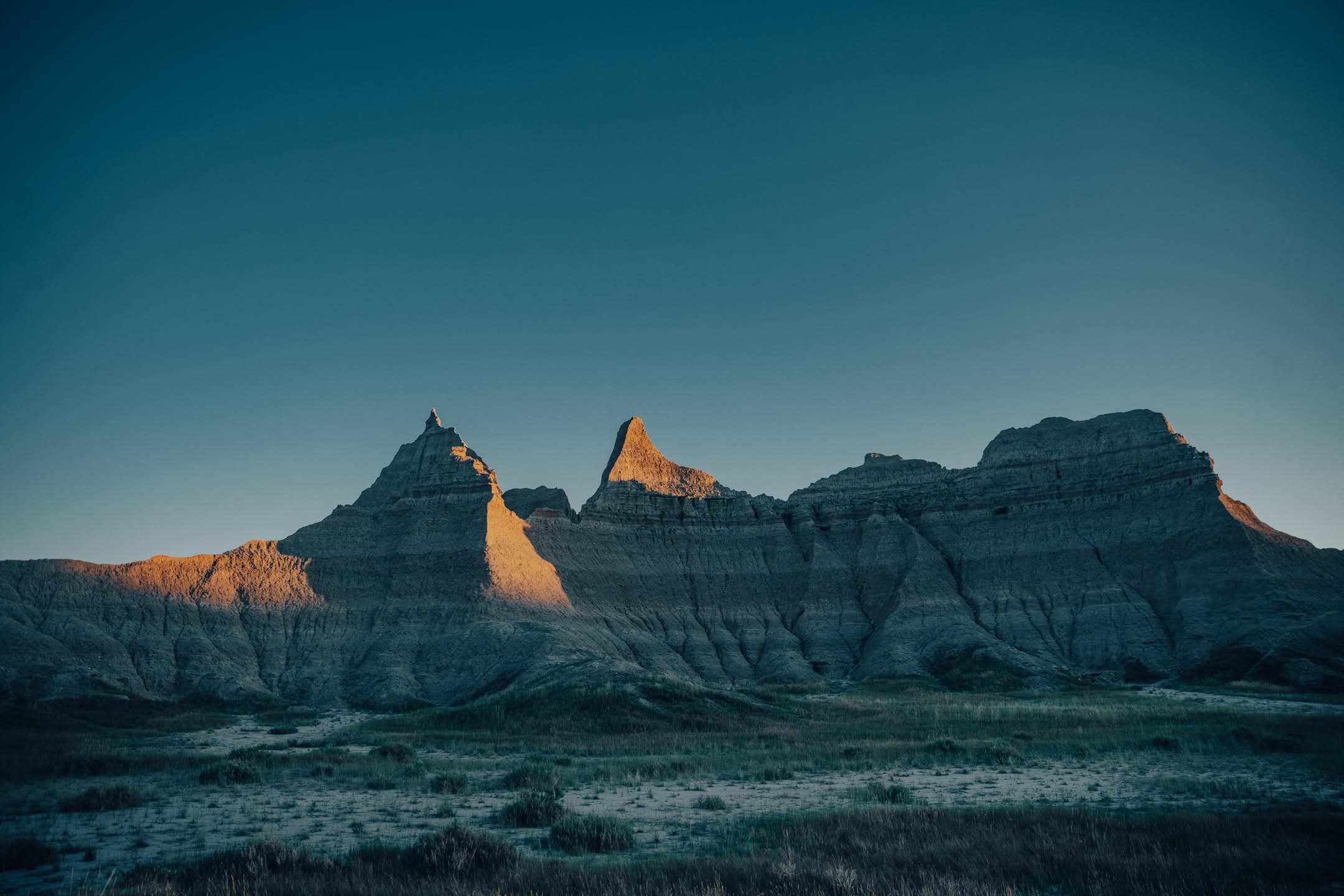 Badlands Blue Hour