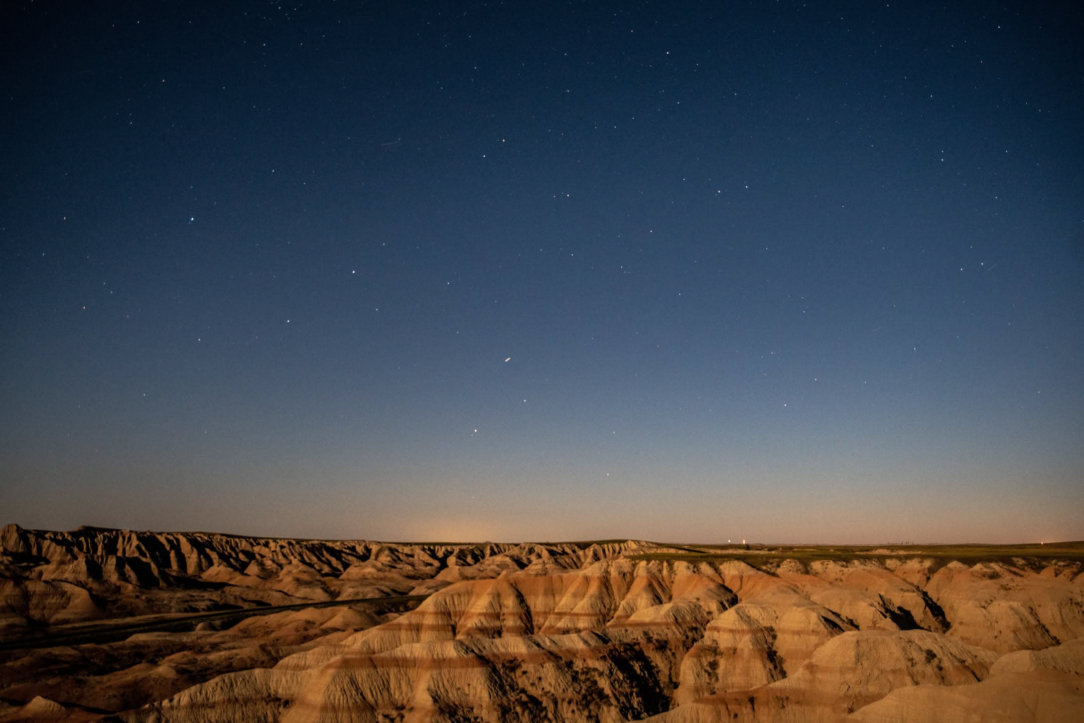 Badlands Night